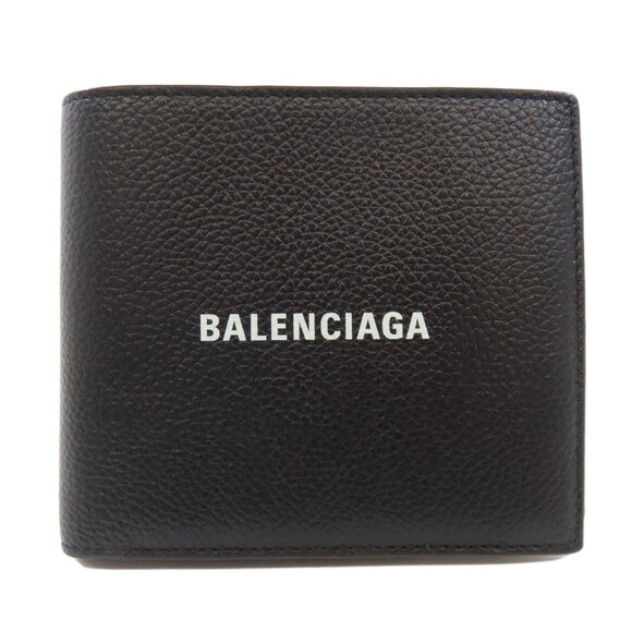 BALENCIAGA Black Leather Wallet - Picture 1 of 11